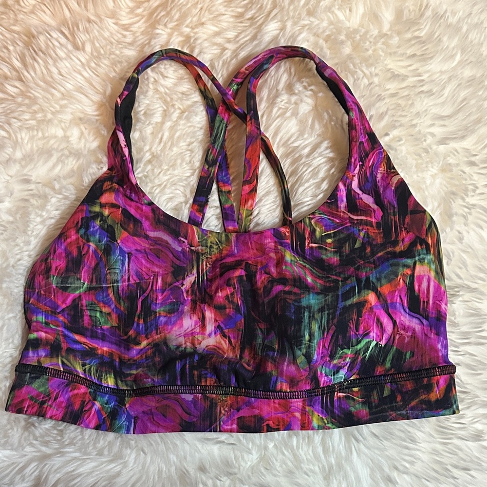 Lululemon Athletica Multicolor Sports Bra